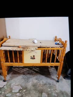 baby bed. kids bed beautiful wooden