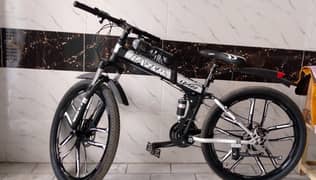 Foldable bicycle with Gear and stylish New Rims