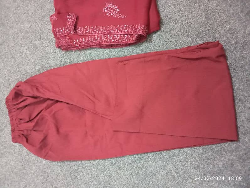 trousers and shirt dupatta 11