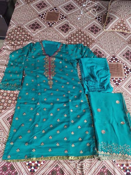 trousers and shirt dupatta 17