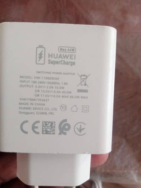 Huawei 66 wat charge original box wala 03129572280 2