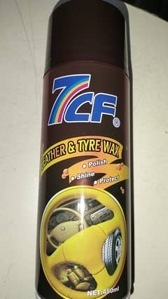 7CF LEATHER AND TYRE WAX
