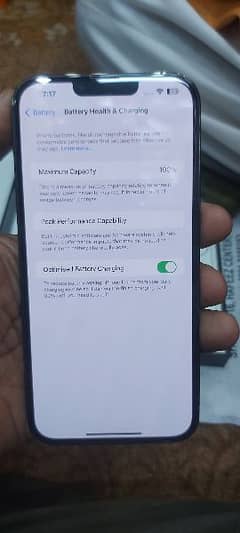 Iphone 13 pro max dual sim 100 % battery
