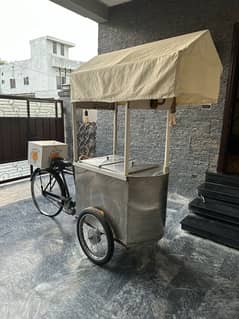 Food cart cycle for urgent sale