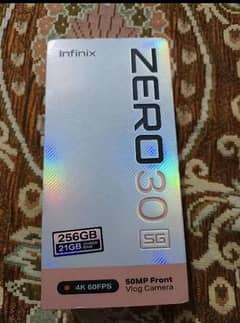 Infinix Zero 30 5G 16/256 GB Available MY WhatsApp 0321=9170674