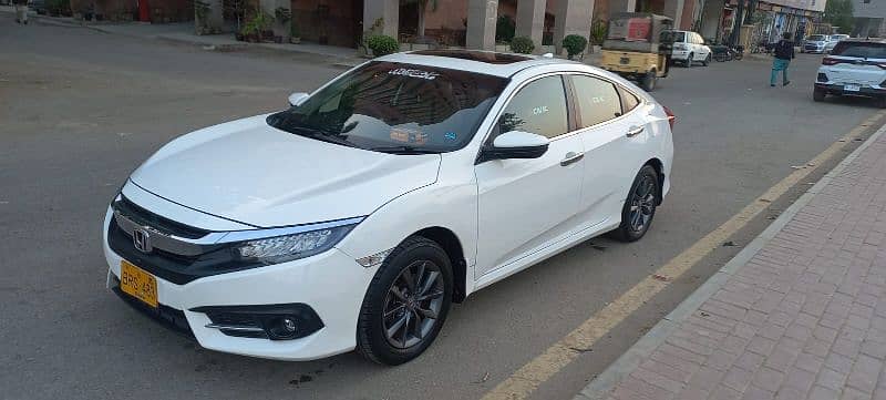 Honda Civic 2020 White Auto Oriel UG 2