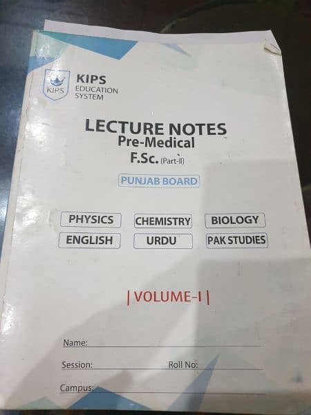 F. S. C Notes 0
