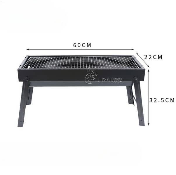 Portable Foldable Barbecue Grill 1