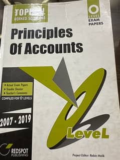 Accounts pastpapers Olevel yearly