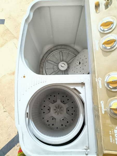 washing machine with drayer Twin Tub fully working 2