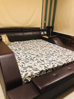 King Size Bed Leather