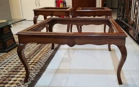 Center table set Sheesham wood