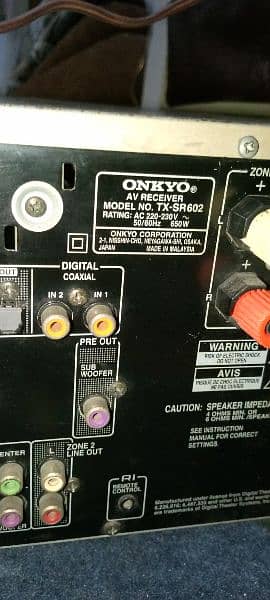 Onkyo amplifier 5