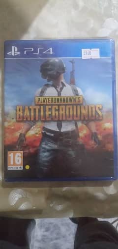 Pubg Disc for PS4