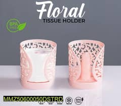 Flower Design tissue Holder
