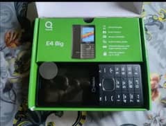 Q Mobile E4 Big Available New ha sirf box open kya ha Exchange possib