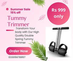 Tummy Trimmer Double Spring High Quality Weight Loss