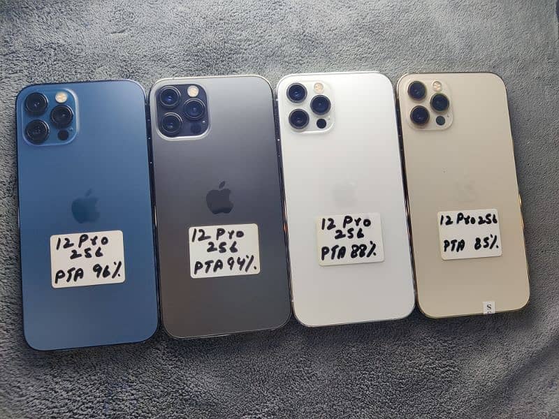 IPHONE 12 PRO/256GB PTA APPROVED 0