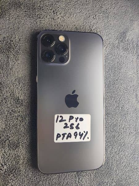 IPHONE 12 PRO/256GB PTA APPROVED 2