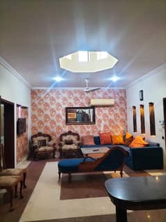 10 Marla Beautiful Furnished Upper Portion Is Available For Rent In Tulip Block.