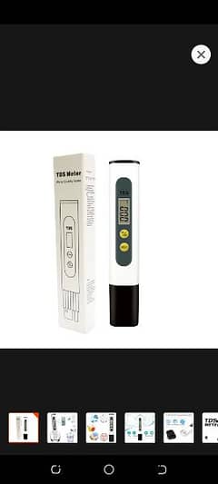 TDS meter for water quality check