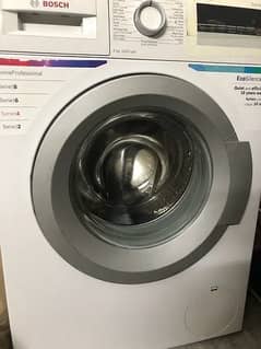 BOSCH FULLY AUTOMATIC FRONT LOAD 8KG washing machine with dryer