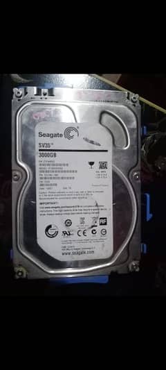 3TB hard Seagate Good condition excellent speed 3000 Gb