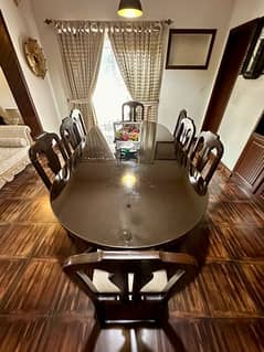 8 seater dinning table