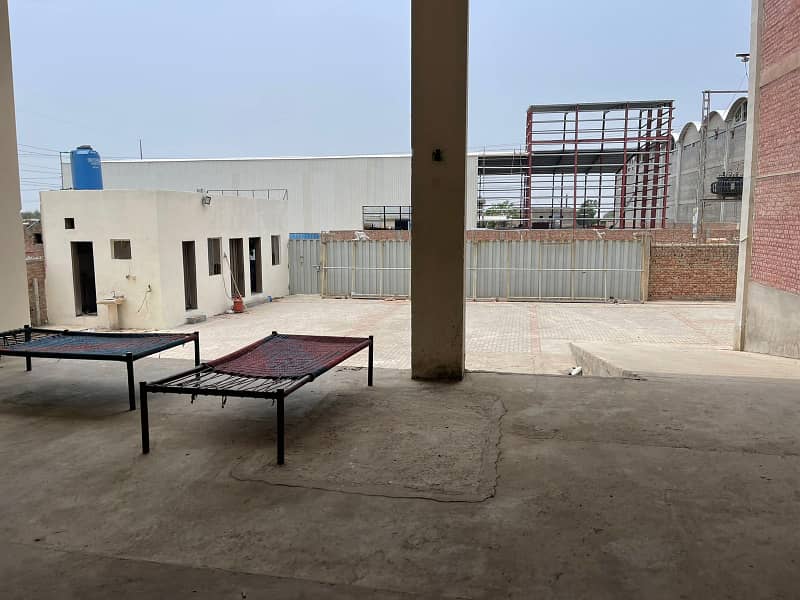 8 Kanal Neat And Clean Factory Available For Rent on Multan road Lahore 6