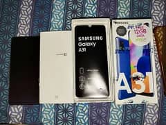 Samsung A31 Box & Charger 10/10 Totally water Pack SB Original