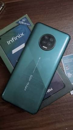 INFINIX NOTE 7 6GB 128GB With Full Box WhatsApp Number 03264028934