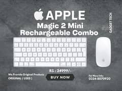 Apple Magic Combo Mini Wireless Bluetooth Keyboard Mouse MacBook iMac