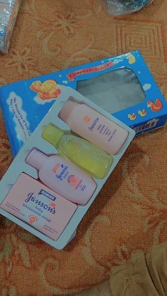 Janson's baby kit. baby soap, baby lotion, baby shampoo, baby powder. 2