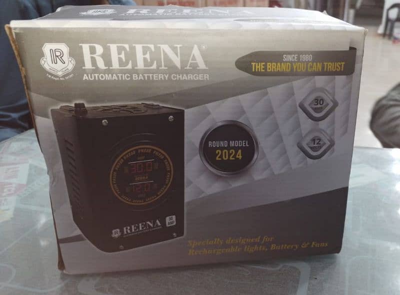 Reena battery charger 30amp 0