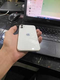 iphone 11 Non PTA JV White Colour Waterpack 64 GB 10/10