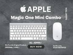 Apple Magic Combo Bluetooth Wireless Keyboard & Mouse iMac MacBook Tab