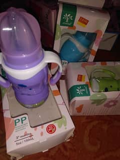 BPA free. 150ml feeding bottle for 3 and 3+ childes