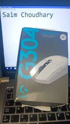 Logitech G304 gaming wireless mouse brand new just box open