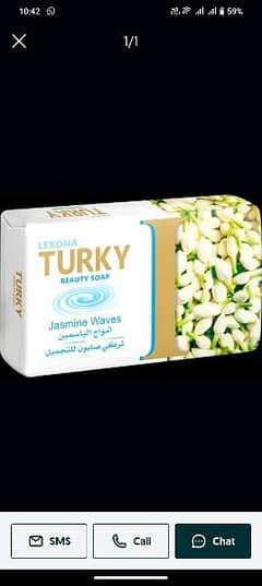 Turky beauty soap 6 Bars only 480