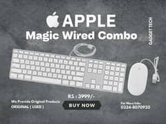 Apple Magic Wired Slim Combo Latest MacBook iMac Numeric Mighty