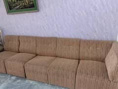 Brown Sofa set of 5