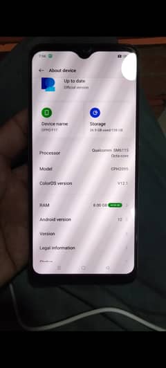 Oppo f 17 8 ram 128 storage 0