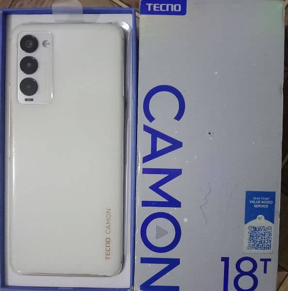 Camon 18t for sale condition 10/9 with box 0