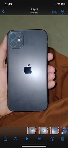 selling iphone 11 only 6 months used, with box and charger