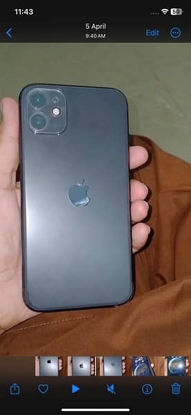 iphone 11 with box and battery is 98% 6