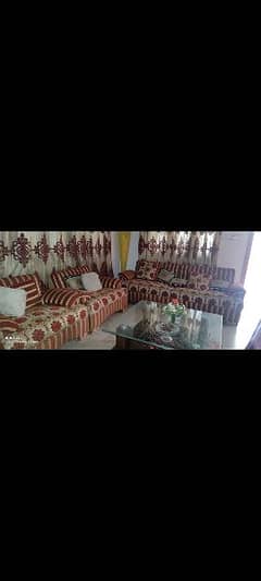 5 seater sofa with deewan