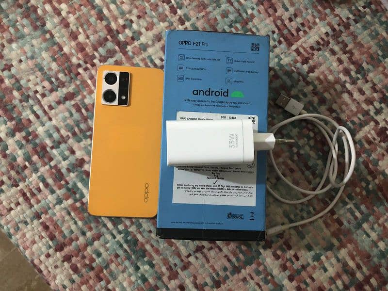 OPPO F21 pro 10/9 Al ok with original charger and Box Sale and Exchnge 0