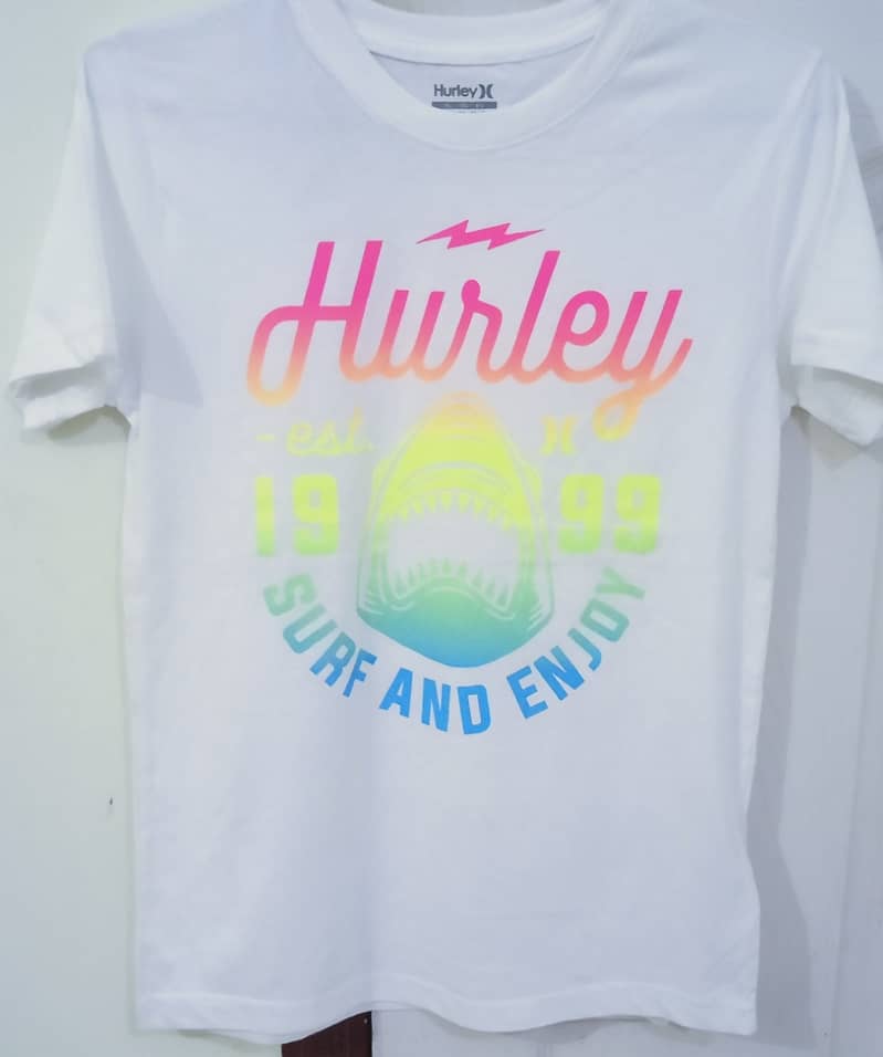 Hurley brand T shirts are available for Retail & wholesale 7