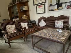 sofa set with new posish with centre table