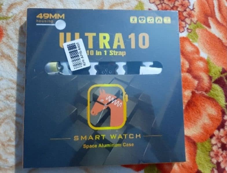 Ultra Smart Watch With 10 Straps 0